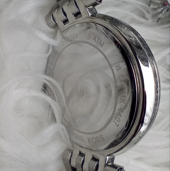 Michael Kors Darci Celestial Crystal Pavé Silver Toned Watch - Picture 11 of 17